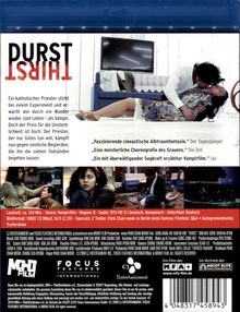 Durst (2009) (Blu-ray), Blu-ray Disc
