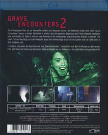 Grave Encounters 2 (Blu-ray), Blu-ray Disc