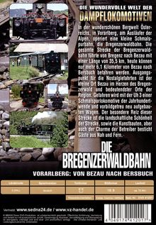 Die Bregenzerwaldbahn - Vorarlberg: Von Bezau nach Bersbuch - Die wundervolle Welt der Dampflokomotiven, DVD