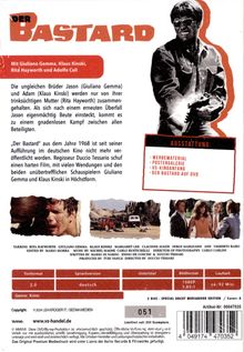 Der Bastard (Blu-ray &amp; DVD im Mediabook), 1 Blu-ray Disc und 1 DVD