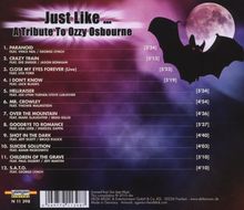 Just Like... A Tribute To Ozzy Osbourne, CD