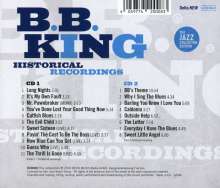 B.B. King: Historical Recordings  (The Jazz Collector Edition), 2 CDs