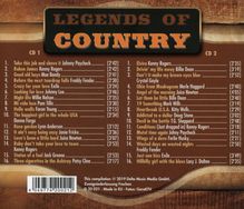 Legends Of Country, 2 CDs