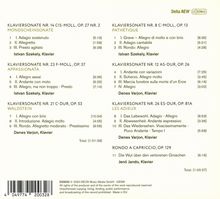 Ludwig van Beethoven (1770-1827): Klaviersonaten Nr.8,12,14,21,23,26, 2 CDs
