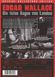 Die toten Augen von London, DVD