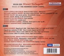 Musik der Wiener Hofkapelle, 2 CDs