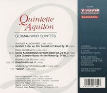 Quintette Aquilon - German Wind Quintets, CD