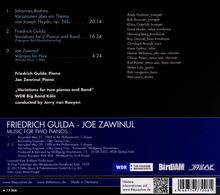Friedrich Gulda &amp; Joe Zawinul - Music for two Pianos, CD