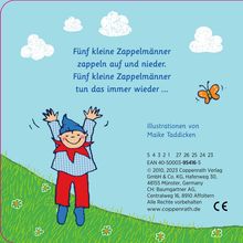 Mein liebster Fingerpuppen-Handschuh: 5 kleine Zappelmänner, Buch