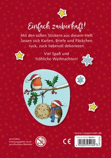 Sticker Frohe Weihnachten, Buch