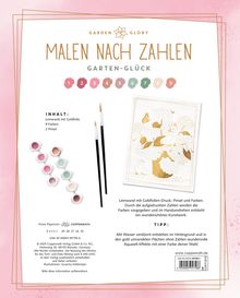 Malen nach Zahlen. Garten-Glück, Diverse