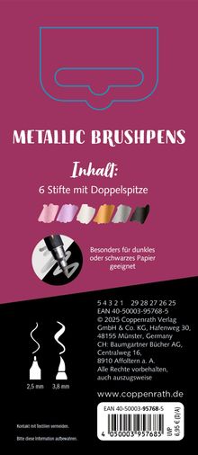 Metallic Brushpens (Beere), Diverse