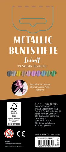 Metallic-Buntstifte, Diverse