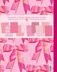 Geschenkpapier-Buch - All about pink, Buch