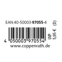 EAN 40-50003-97055-4, Preis 5,95 €, www.coppenrath.de. Ein Barcode ist abgebildet.