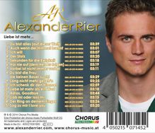 Alexander Rier: Liebe ist mehr..., CD