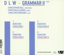 DLW (Dell Lillinger Westergaard): Grammar II, CD