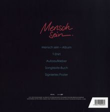 Nie Und Nimmer: Mensch Sein (Limited Fanbox), 1 CD, 1 T-Shirt und 1 Buch