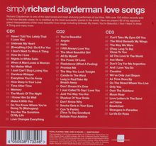 Richard Clayderman: Simply Richard Clayderman Love Songs (Metallbox), 3 CDs