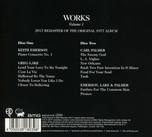 Emerson, Lake &amp; Palmer: Works Vol. 1 (2017 remastered) (Deluxe Edition), 2 CDs