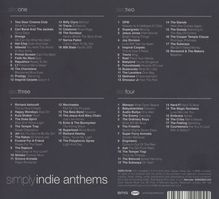 Simply Indie Anthems, 4 CDs