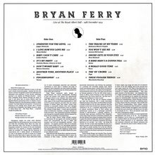 Bryan Ferry: Live At The Royal Albert Hall 1974, LP