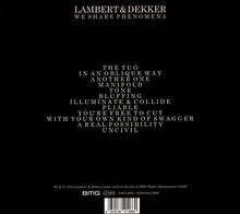 Lambert &amp; Dekker: We Share Phenomena, CD