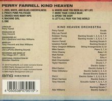 Perry Farrell: Kind Heaven, CD