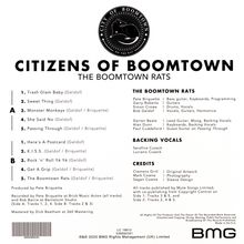 The Boomtown Rats: Citizens Of Boomtown (180g), LP