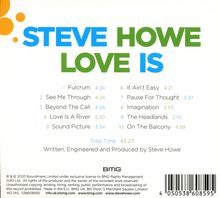 Steve Howe: Love Is, CD
