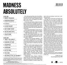 Madness: Absolutely (40th Anniversary Edition) (180g), LP