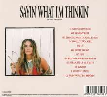 Lainey Wilson: Sayin What I'm Thinkin, CD