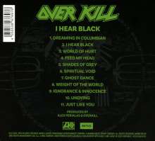 Overkill: I Hear Black, CD