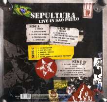 Sepultura: Live in Sao Paulo (Smokey Vinyl), 2 LPs