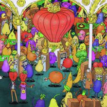 Dance Gavin Dance: Jackpot Juicer (Limited Indie Edition) (Yellow W/ Red &amp; Black Splatter Vinyl), 2 LPs