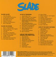 Slade: All The World Is A Stage, 5 CDs