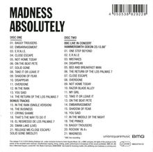 Madness: Absolutely, 2 CDs