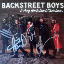 Backstreet Boys: A Very Backstreet Christmas (Limited Edition) (White Vinyl) (mit handsigniertem Insert, in Deutschland/Österreich/Schweiz exklusiv für jpc!), LP