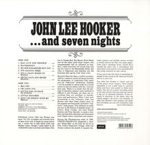 John Lee Hooker: ...And Seven Nights (Reissue) (180g), LP