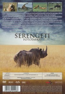 Serengeti - Fotosafari, DVD