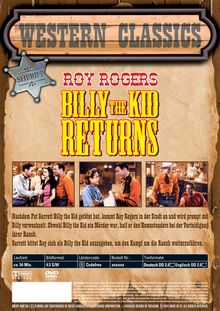 Billy the Kid kehrt zurück, DVD
