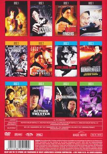 Jackie Chan Box XXL (12 Filme auf 4 DVDs), 4 DVDs