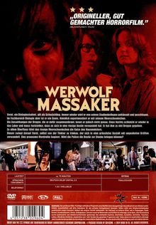 Werwolf Massaker - Experiment des Todes, DVD