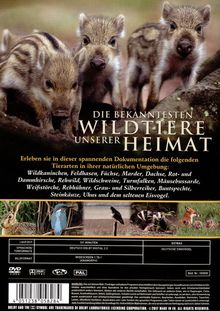 Die bekanntesten Wildtiere unserer Heimat, DVD