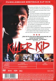 Killer Kid - Mörderische Unschuld, DVD