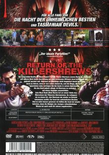 Return of the Killershrews, DVD