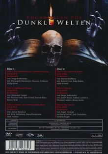 Edgar Allan Poe - Dunkle Welten (6 Filme auf 2 DVDs), 2 DVDs