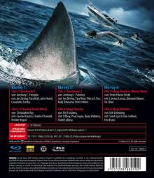 Mega-Haie und andere Monster (6 Filme auf 3 Blu-rays), 3 Blu-ray Discs