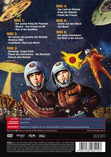 Space Opera - Großes Science Fiction Kino aus der guten alten Zeit (16 Filme auf 6 DVDs), 6 DVDs