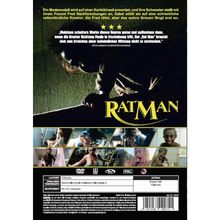 Text: Ein Model wird auf einer Karibikinsel ermordet. Titel: RATMAN. Genre: Horror. Szenenbilder darunter zeigen erschrockene Gesichter.